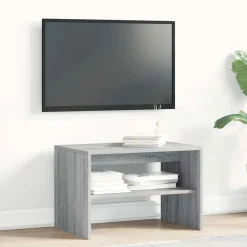 vidaXL Tv-meubel 60x40x40 cm bewerkt hout grijs sonoma eikenkleurig