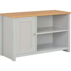 vidaXL Tv-meubel 95x39x58 cm grijs