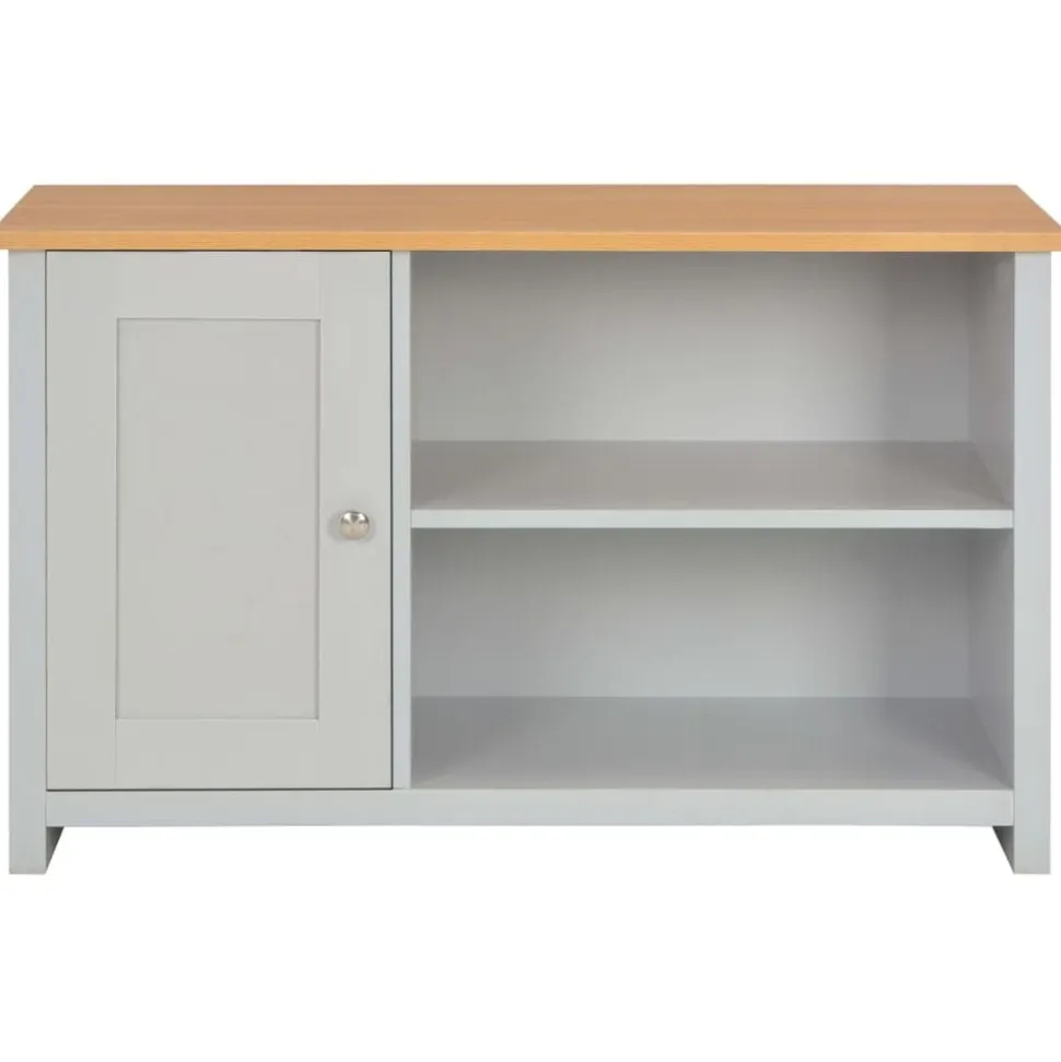 vidaXL Tv-meubel 95x39x58 cm grijs