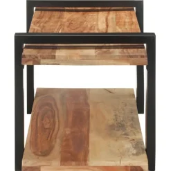 vidaXL Tv-meubel 90x40x40 cm massief acaciahout
