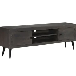 vidaXL Tv-meubel 140x30x45 cm massief mangohout