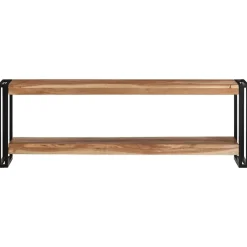 vidaXL Tv-meubel 120x30x40 cm massief acaciahout