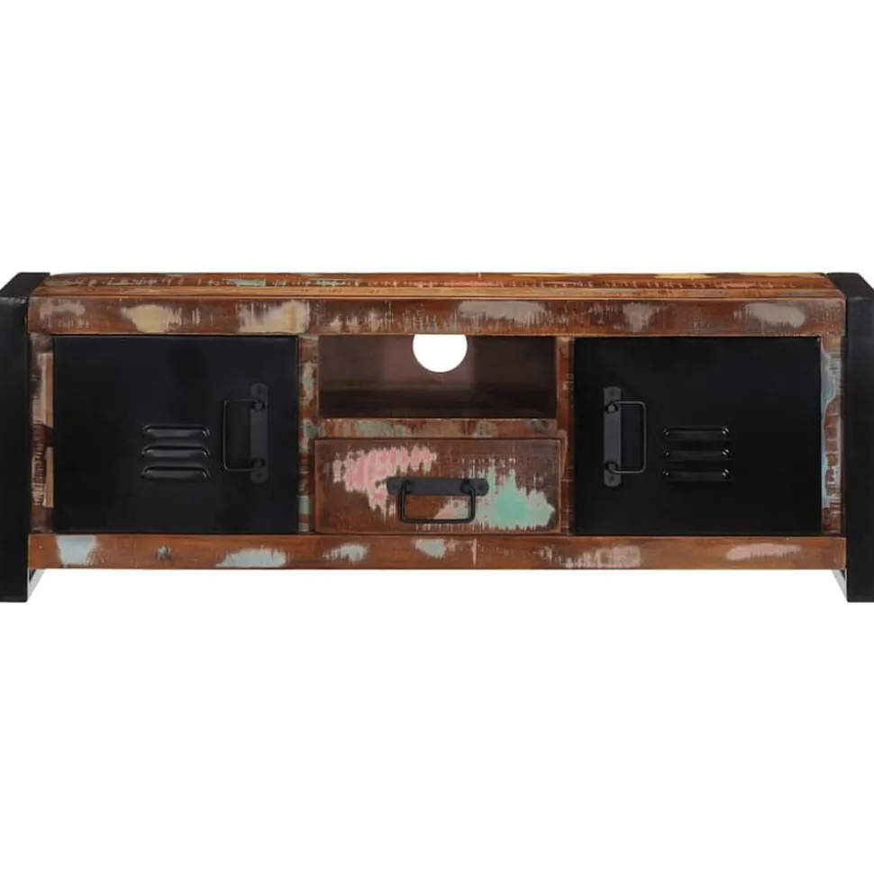 vidaXL Tv-meubel 100x30x35 cm massief gerecycled hout