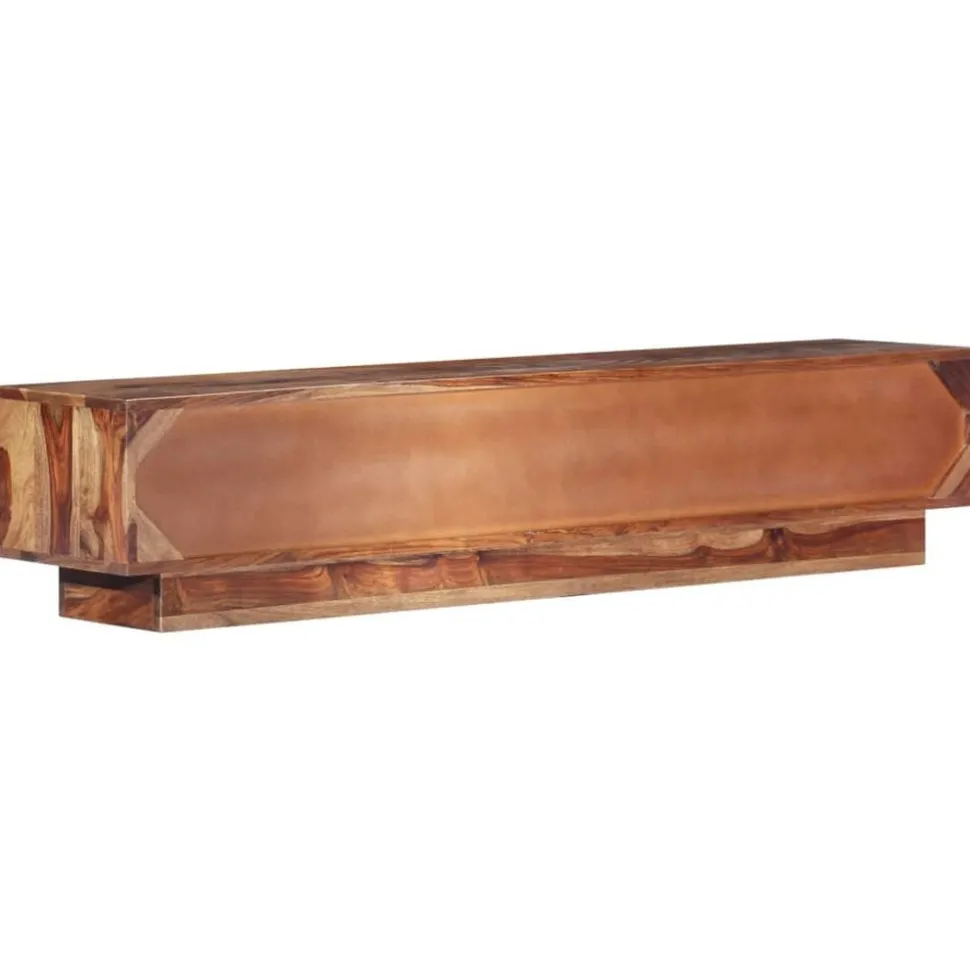 vidaXL Tv-meubel 145x30x30 cm massief hout