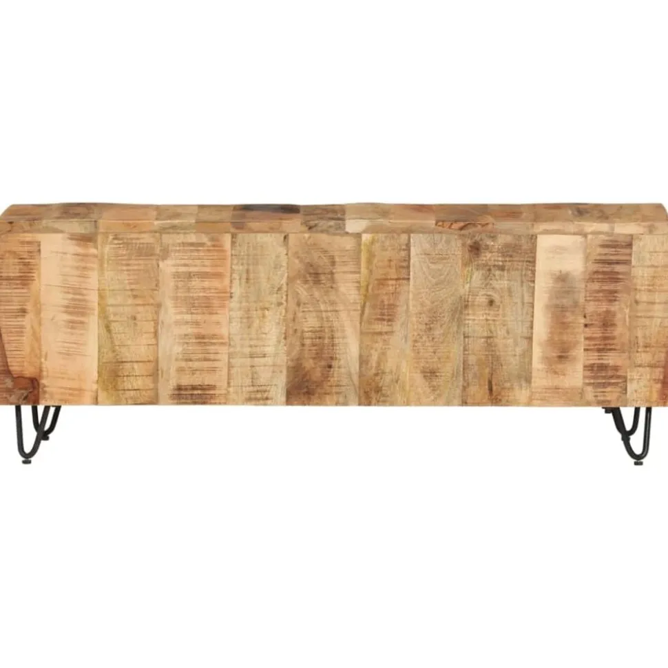 vidaXL Tv-meubel 110x30x40 cm massief mangohout
