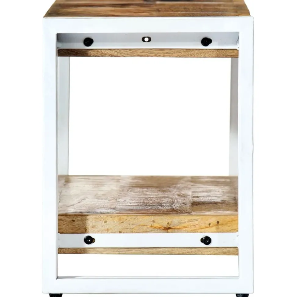 vidaXL Tv-meubel 90x30x40 cm massief mangohout