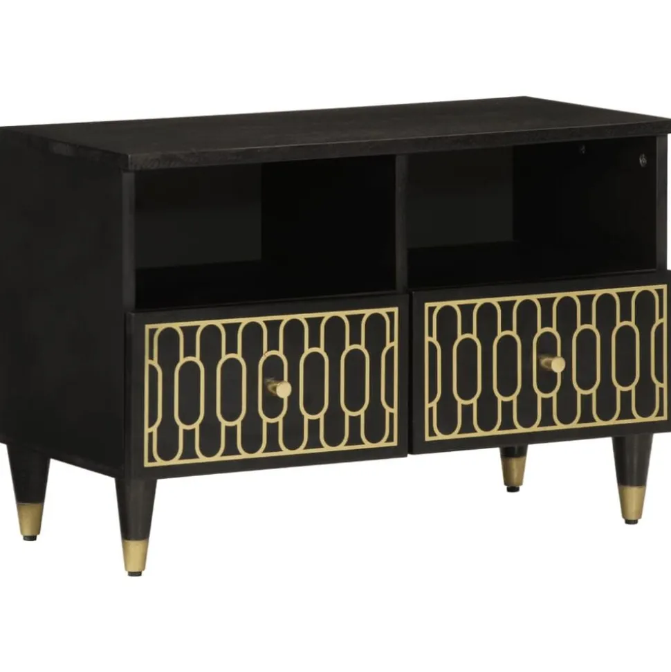 vidaXL Tv-meubel 70x33x46 cm massief mangohout