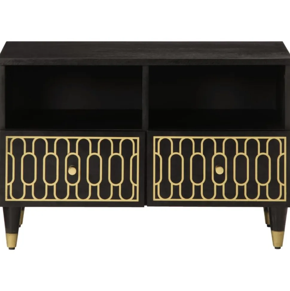 vidaXL Tv-meubel 70x33x46 cm massief mangohout