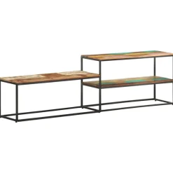 vidaXL Tv-meubel 180x30x50 cm massief gerecycled hout