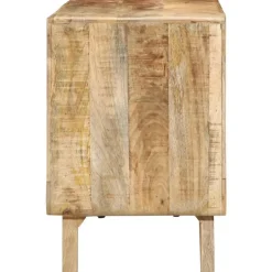 vidaXL Tv-meubel 105x46x32 cm massief ruw mangohout
