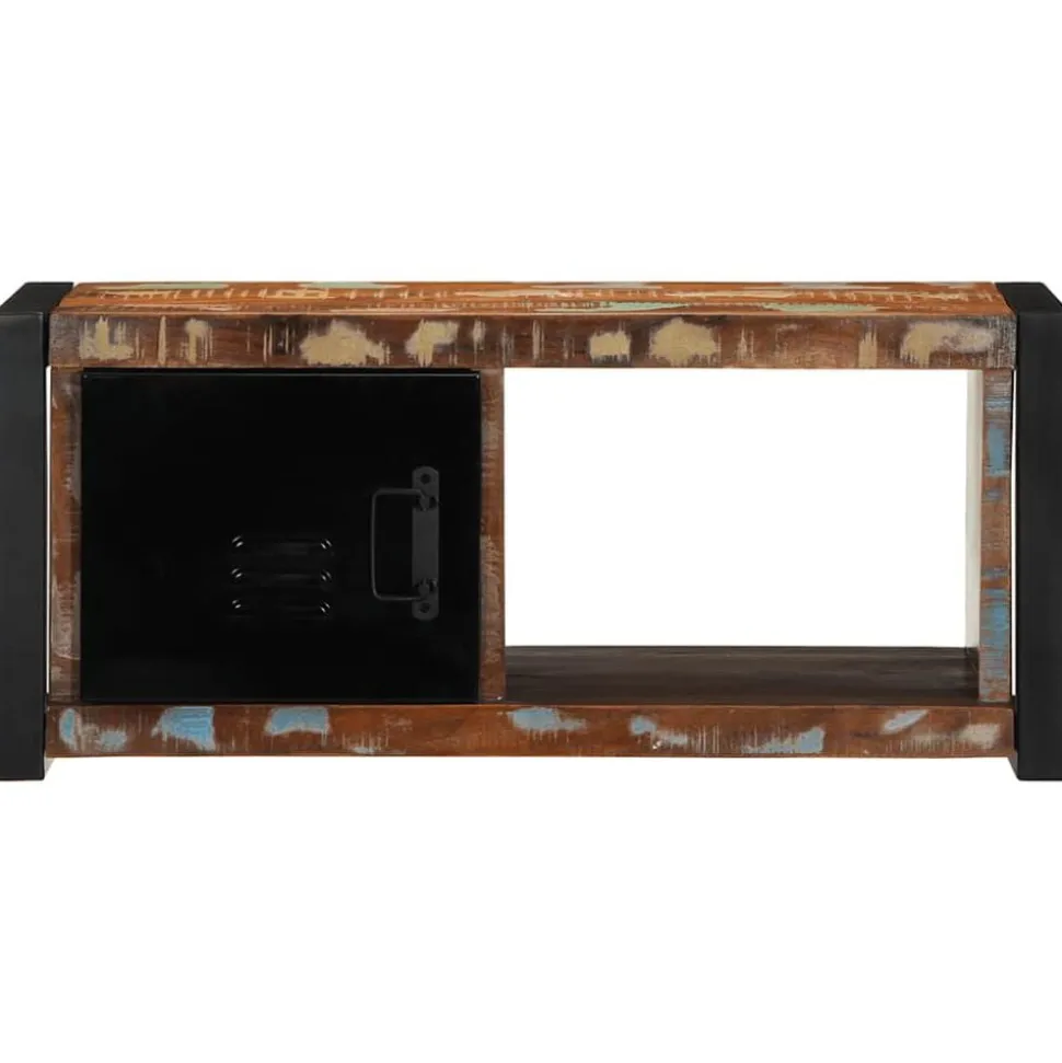 vidaXL Tv-meubel 80x30x35 cm massief gerecycled hout