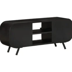 vidaXL Tv-meubel 110x30x45 cm ruw mangohout