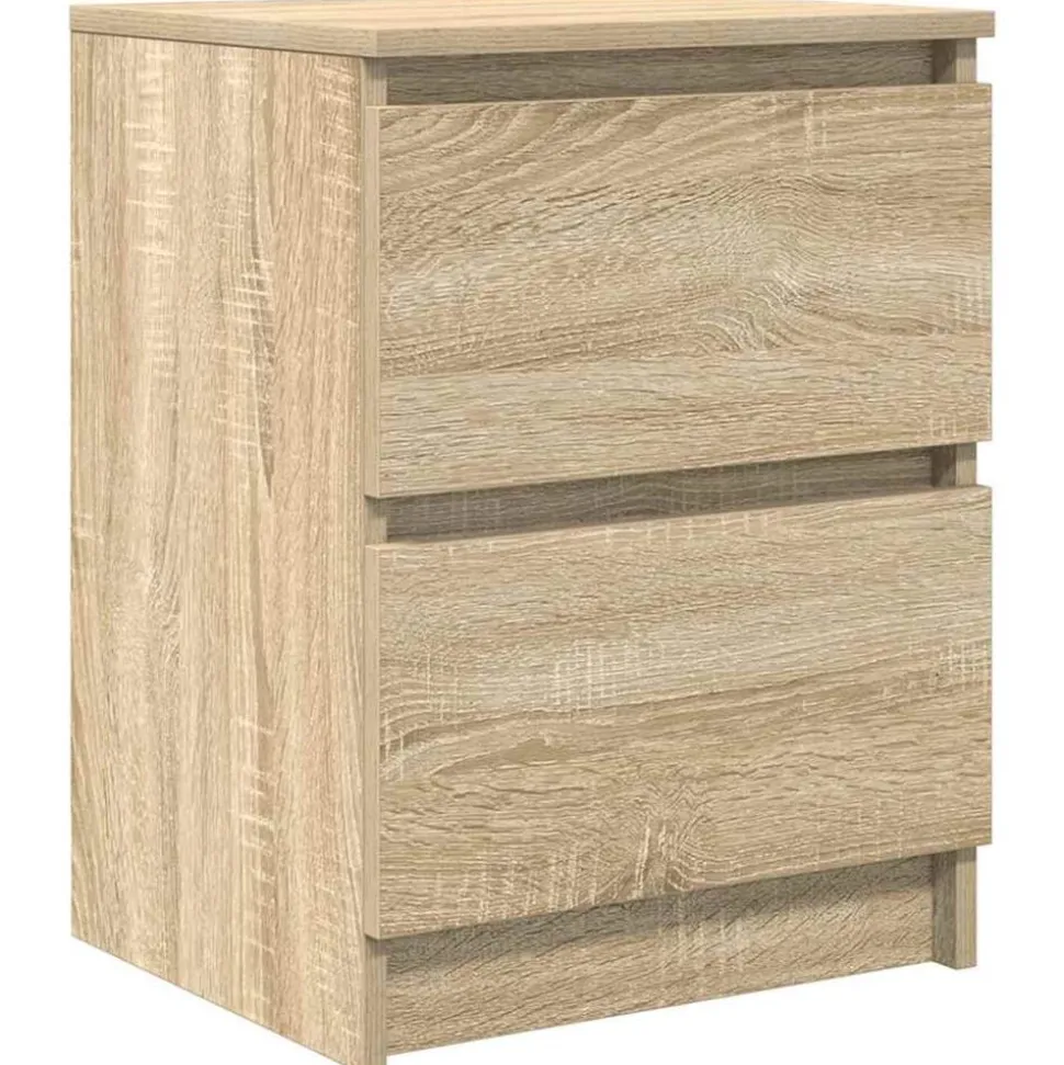 vidaXL Tv-meubel 40x35x54 cm spaanplaat sonoma eikenkleurig
