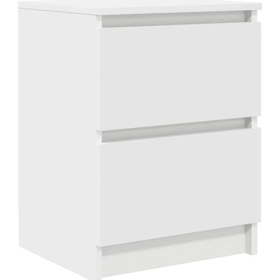 vidaXL Tv-meubel 40x35x54 cm spaanplaat wit