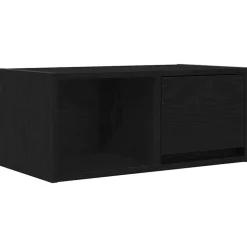 vidaXL TV-meubel 60x31x25,5 cm spaanplaat zwart eikenkleurig