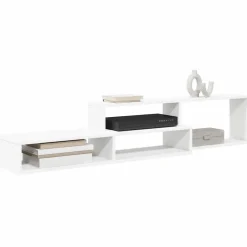 vidaXL TV-stand 150x25x28,5cm Bewerkt hout