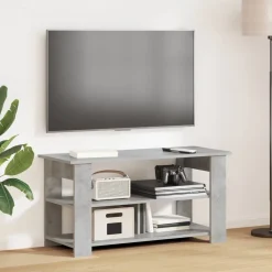 vidaXL TV-standaard Beton Grijs 100 x 40 x 50 cm