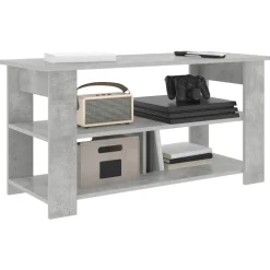 vidaXL TV-standaard Beton Grijs 100 x 40 x 50 cm