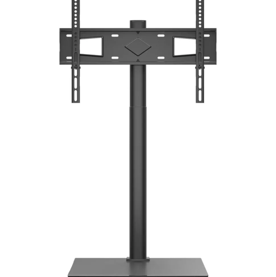 vidaXL Tv-standaard hoekmodel 1-laags voor 32-65 inch zwart