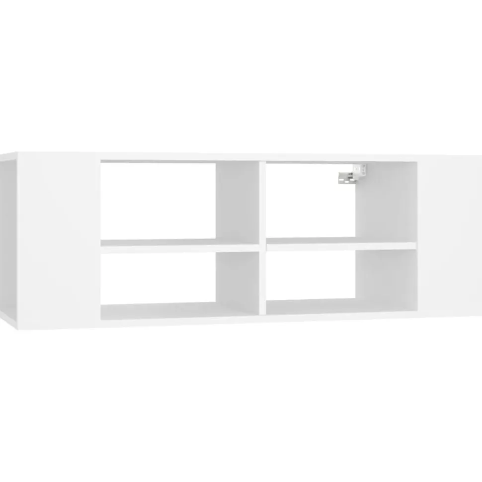 vidaXL Tv-wandmeubel 102x35x35 cm bewerkt hout wit