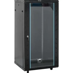 vidaXL 22U Netwerkkast met Draaipoten 19" IP20 60x60x120 cm