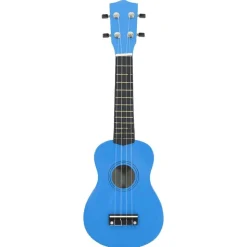 vidaXL Ukuleleset met tas voor kinderen sopraan 21'' blauw