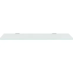 vidaXL Urinoirschot 90x40 cm gehard glas