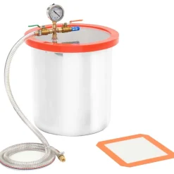 vidaXL Vacuümkamer 18,9 L roestvrij staal