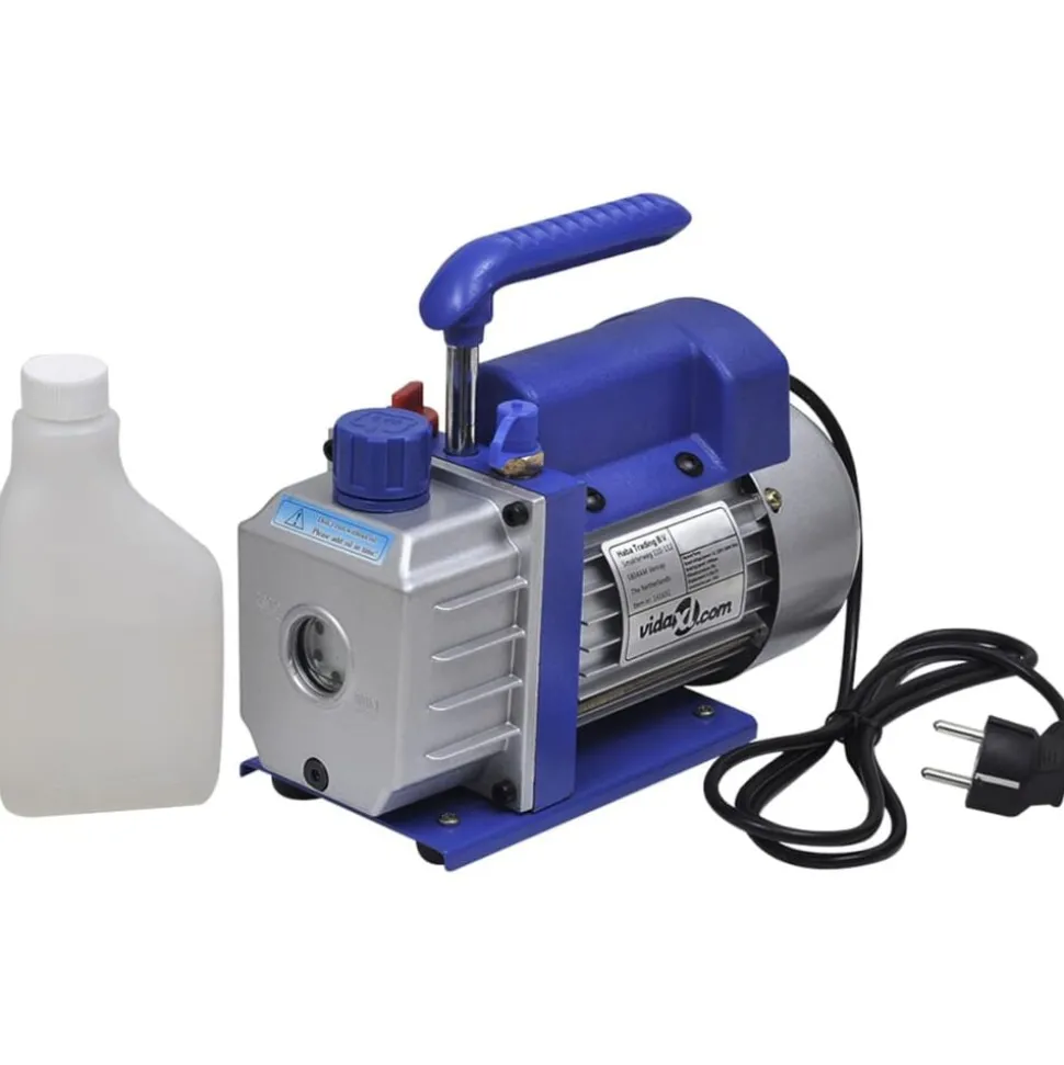 vidaXL Vacuümkamer met 1-traps pomp 5,5 L