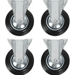 vidaXL Vaste wielen 4 st 160 mm