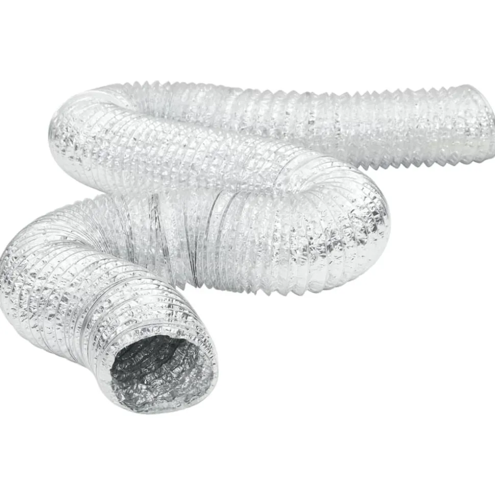 vidaXL Ventilatieslang Ø10 cm 6 m aluminium