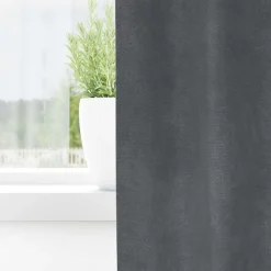 vidaXL Verduisterende gordijnen 2 pcs Lichtgrijs 140 x 140 cm Fluweel