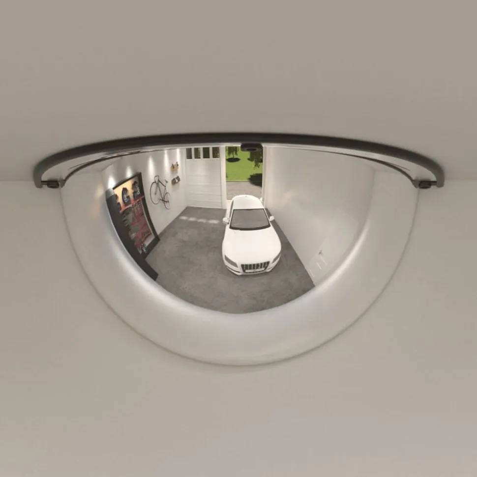 vidaXL Verkeersspiegel halve bol 2 st Ø 40 cm acryl