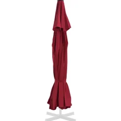 vidaXL Vervangingsdoek voor parasol 515 cm bordeauxrood