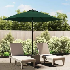 vidaXL Vervangingsdoek voor parasol 300 cm groen