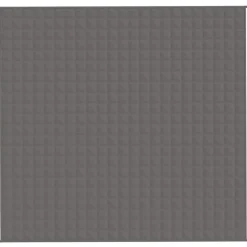 vidaXL Verzwaringsdeken 220x235 cm 15 kg stof grijs