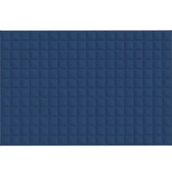 vidaXL Verzwaringsdeken 120x180 cm 9 kg stof blauw