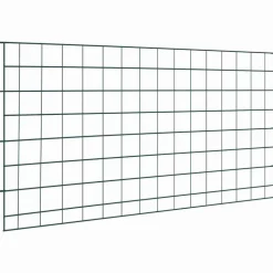 vidaXL Vijverhekken Set 5 pcs Groen 100 x 50 cm Staal