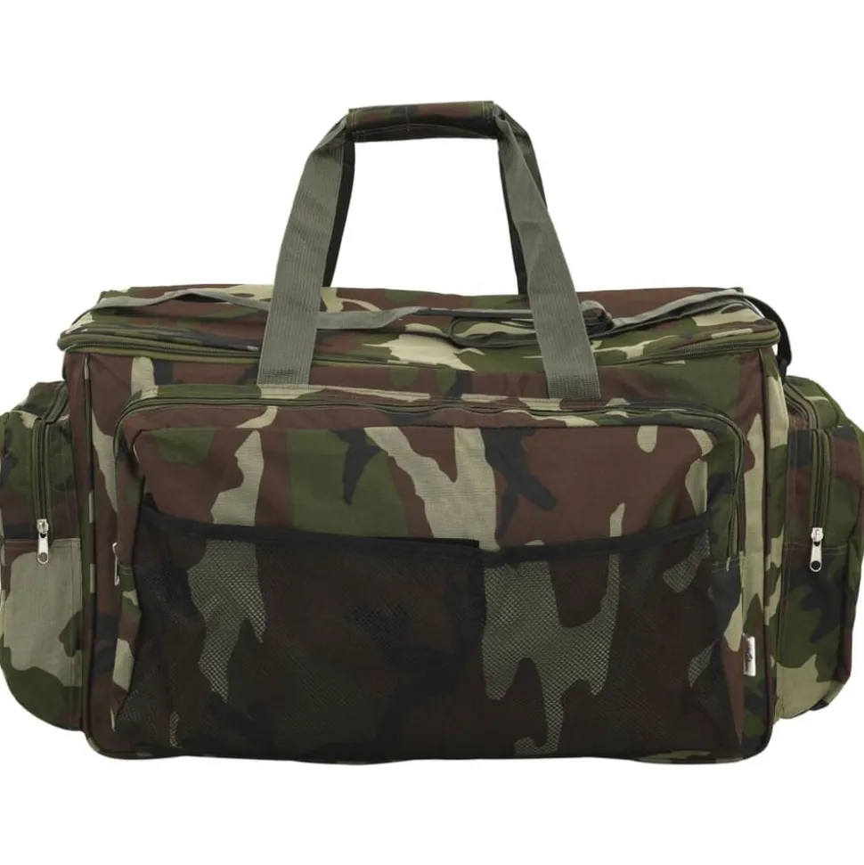 vidaXL Vistas waterdicht camouflage oxford stof groen