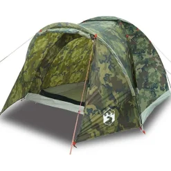 vidaXL Vistent 2-persoons waterdicht camouflage