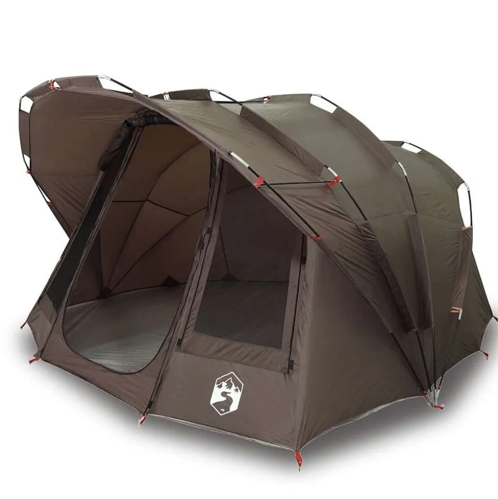 vidaXL Vistent 5-persoons waterdicht bruin