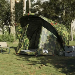 vidaXL Vistent 4-persoons waterdicht camouflage