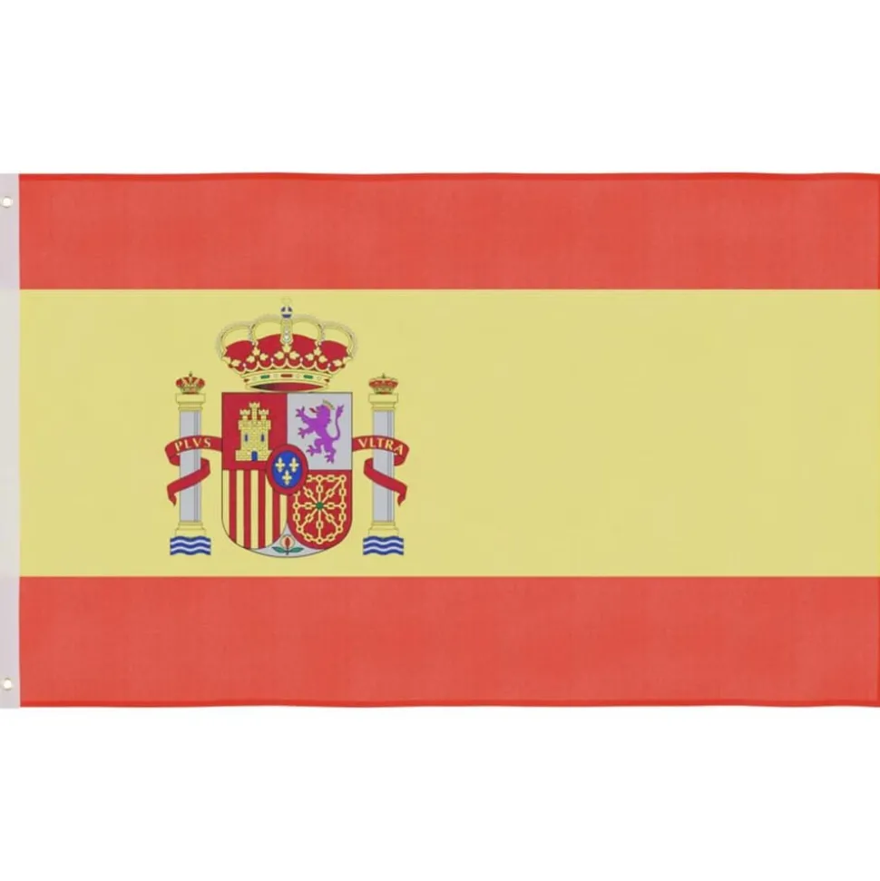 vidaXL Vlag Spanje 90x150 cm