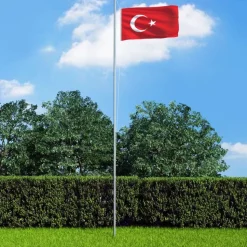vidaXL Vlag Turkije 90x150 cm