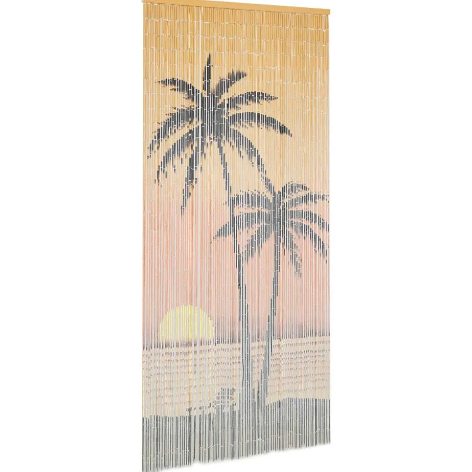 vidaXL Vliegengordijn 90x200 cm bamboe