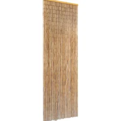 vidaXL Vliegengordijn 56x185 cm bamboe