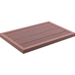 vidaXL Vloerelement voor solardouche 101x63x5,5 cm HKC bruin
