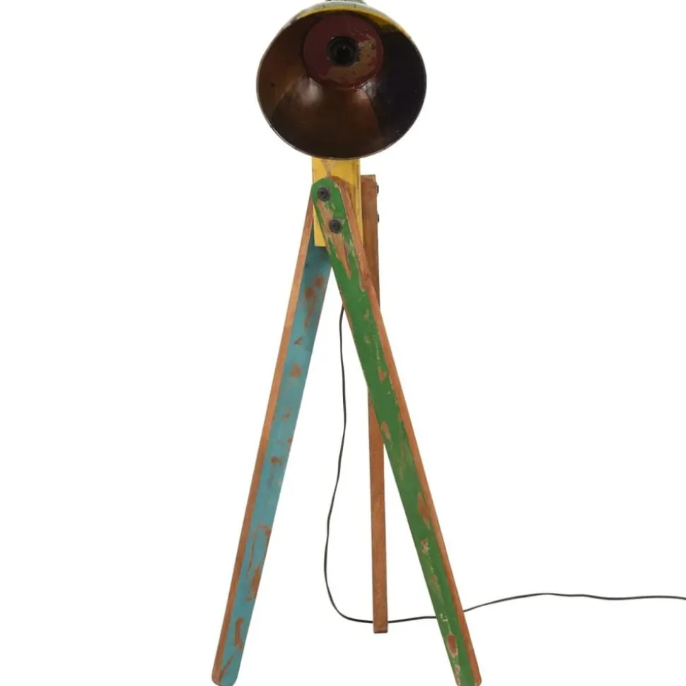 vidaXL Vloerlamp 25 W E27 45x45x120 cm meerkleurig