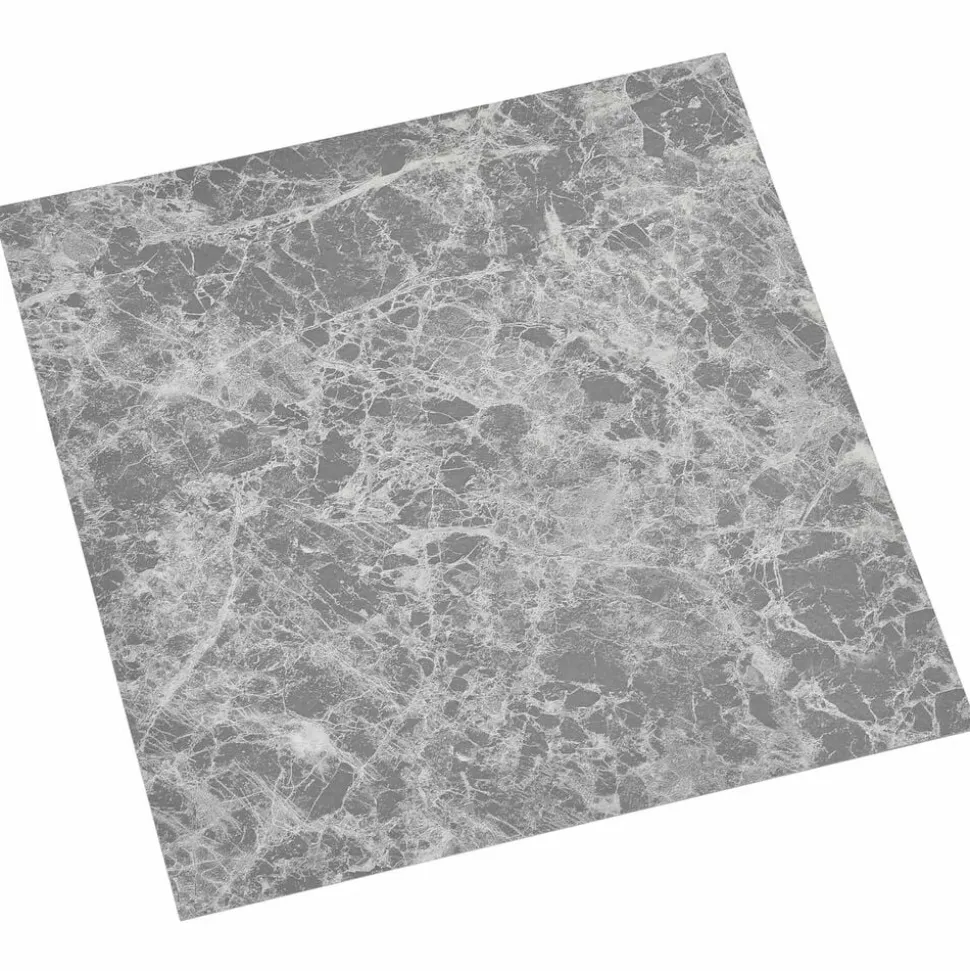 vidaXL Vloerplanken 55 pcs Beton Grijs 5,11 m² PVC