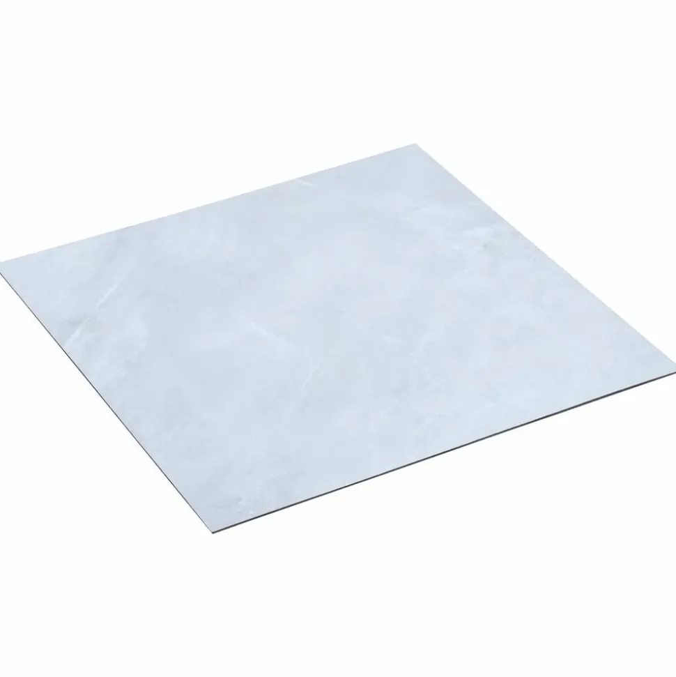 vidaXL Vloerplanken 55 pcs Wit 5,11 m² PVC